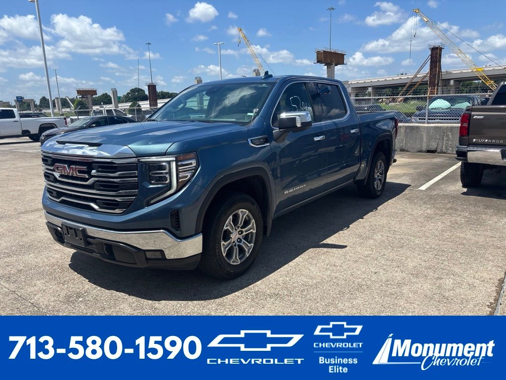 Downpour Metallic 2024 GMC Sierra 1500 Pickup Truck 4X2 Automatic