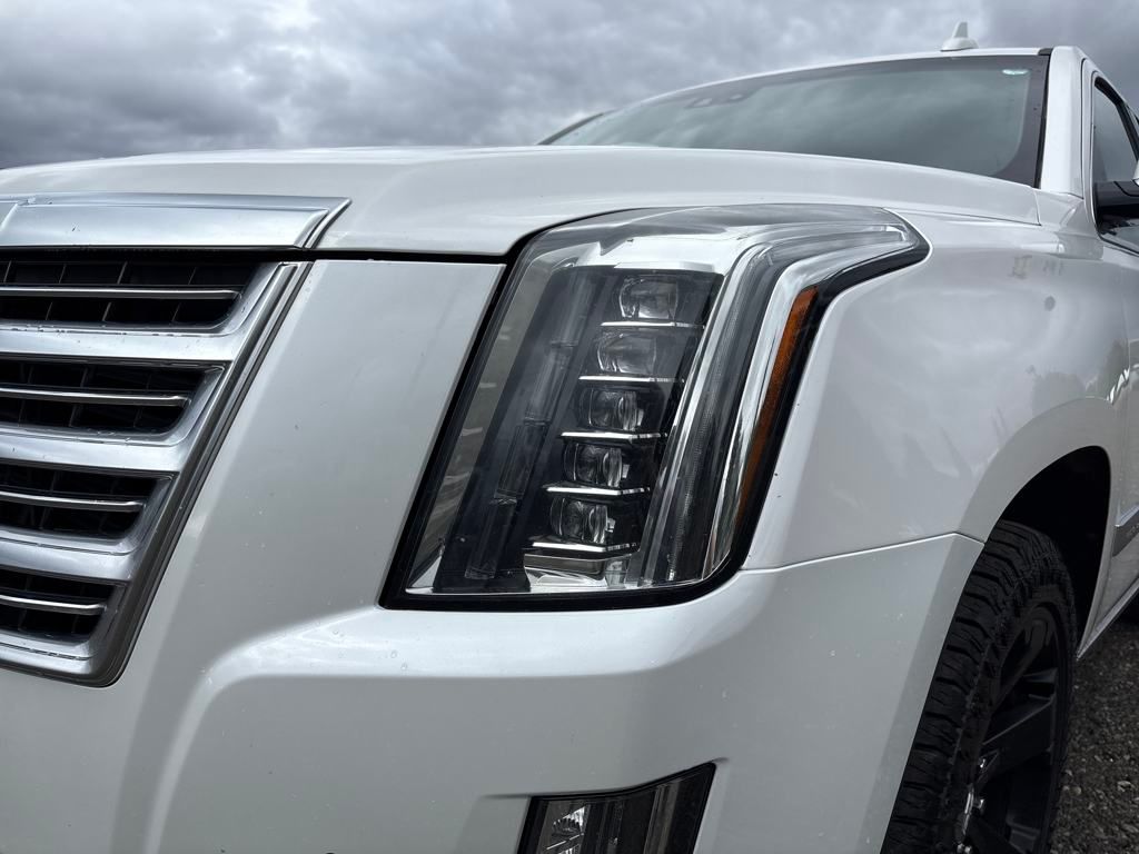 2019 Crystal White Tricoat Cadillac Escalade Platinum Edition 4X4 SUV