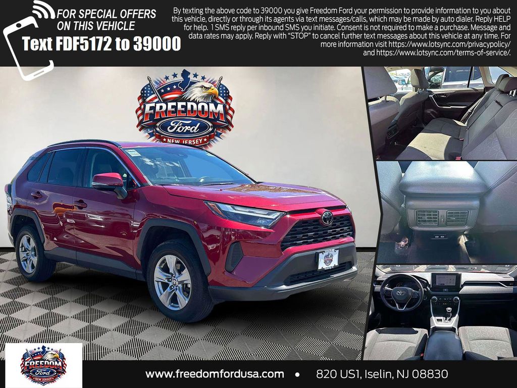 Red (Ruby Flare Pearl) 2024 Toyota RAV4 SUV / Crossover All-Wheel Drive 8-Speed Automatic