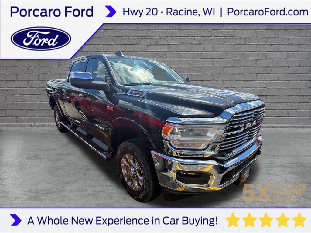 Diamond Black Crystal Pearlcoat 2022 RAM 2500 Pickup Truck Four-Wheel Drive 8-Speed Automatic