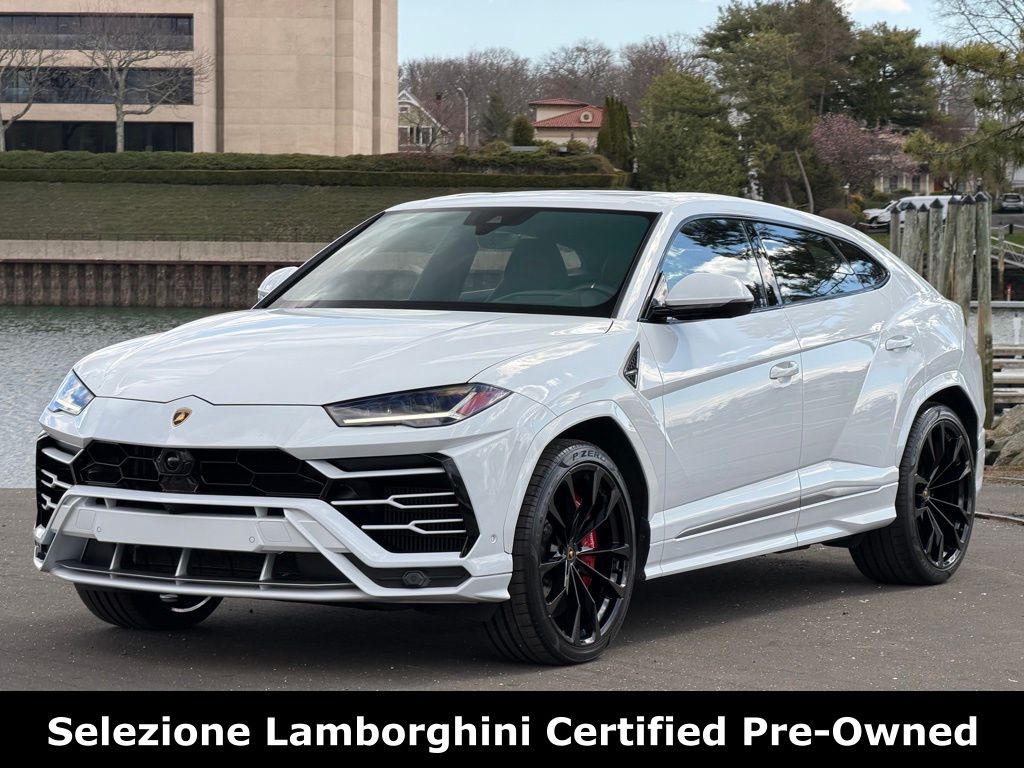 Bianco Icarus Metallic 2022 Lamborghini Urus AWD SUV / Crossover All-Wheel Drive 8-Speed Automatic