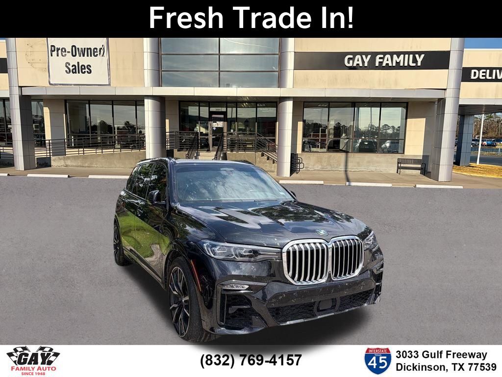 Black Sapphire Metallic 2019 BMW X7 xDrive40i AWD SUV / Crossover All-Wheel Drive 8-Speed Automatic