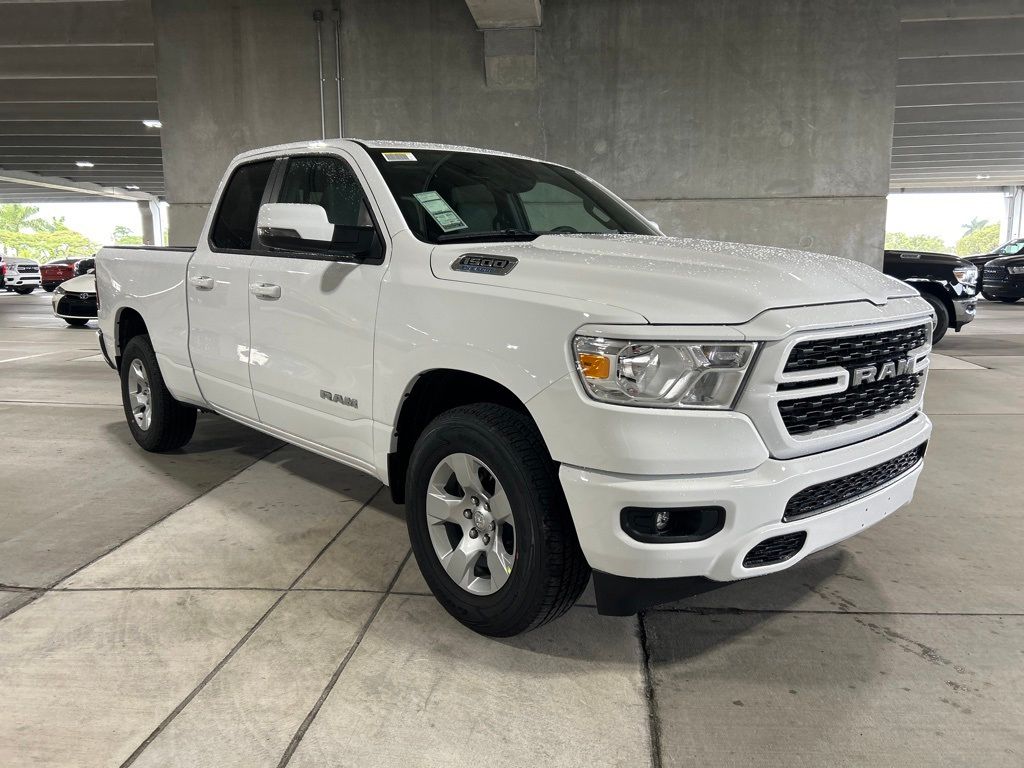 Certified 2024 RAM Ram 1500 Pickup Big Horn/Lone Star with VIN 1C6RREBG9RN164486 for sale in Miami, FL