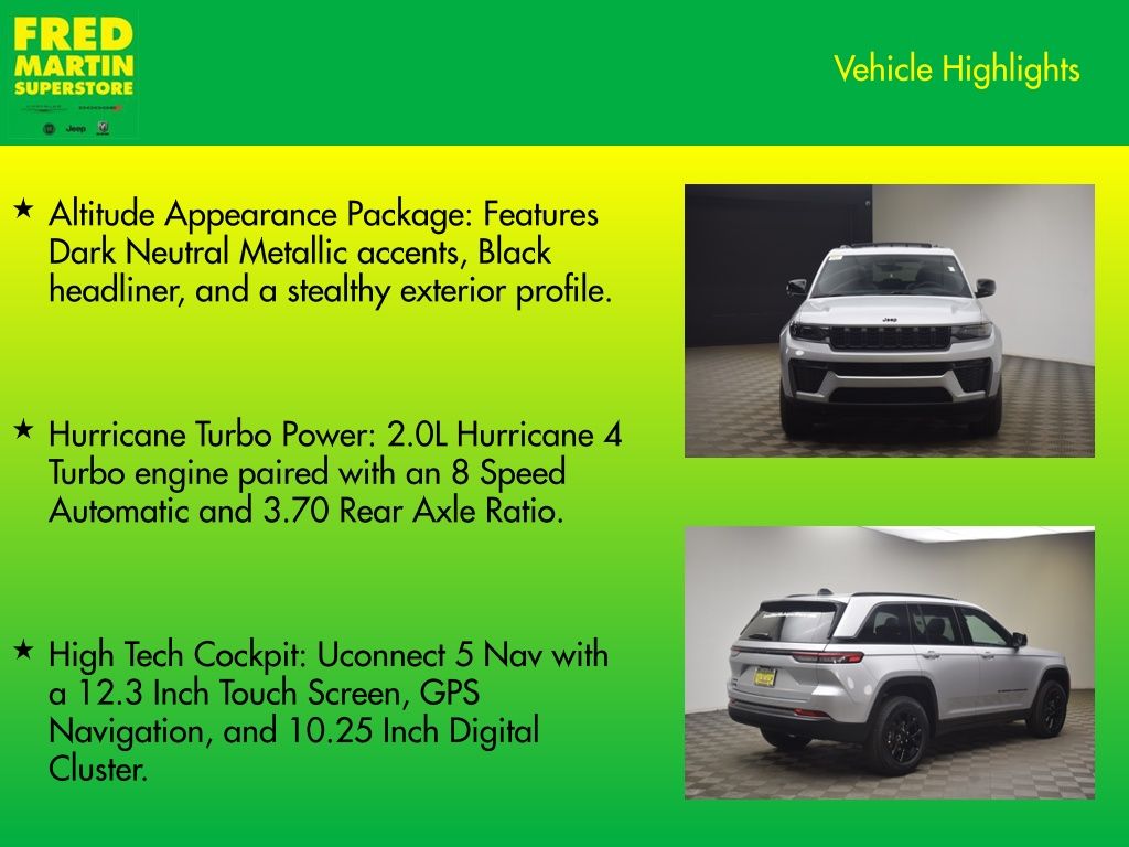 new 2026 Jeep Grand Cherokee car, priced at $46,442