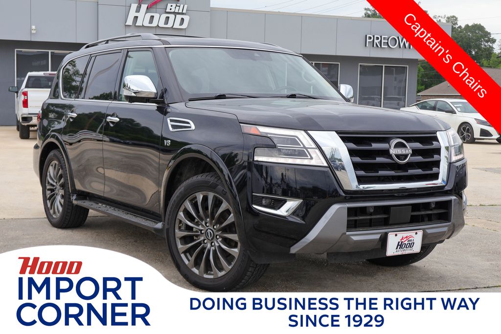 Super Black 2022 Nissan Armada SUV / Crossover 4X2 7-Speed Automatic