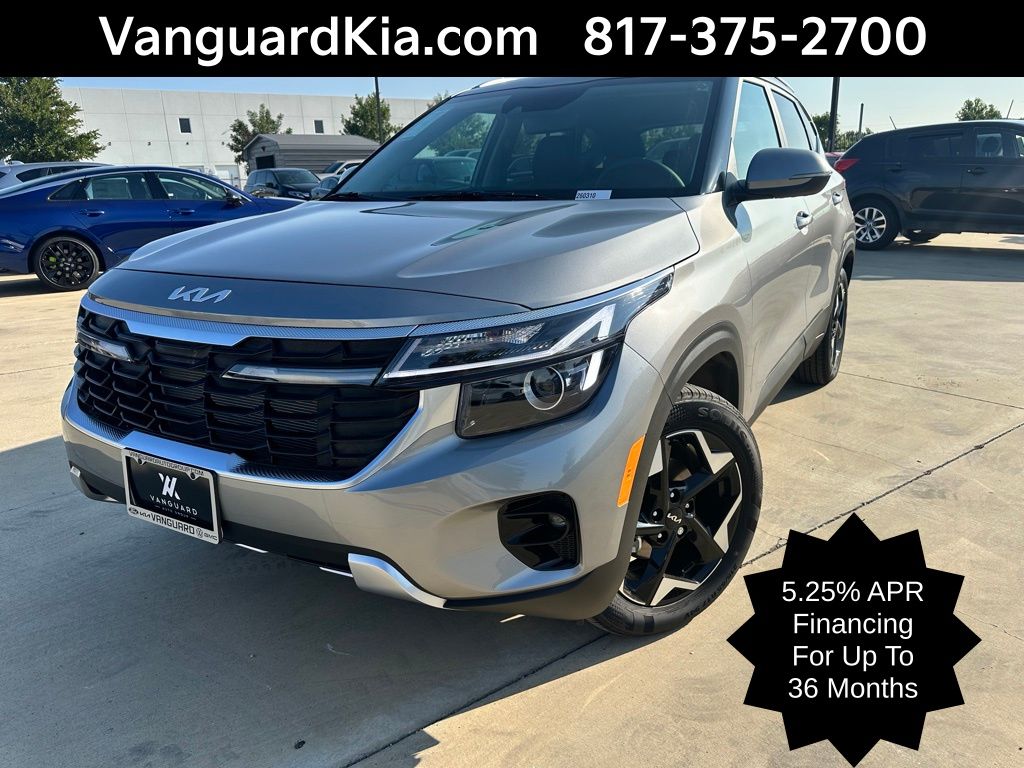 Steel Gray 2026 Kia Seltos EX FWD SUV / Crossover Front-Wheel Drive Continuously Variable Transmission