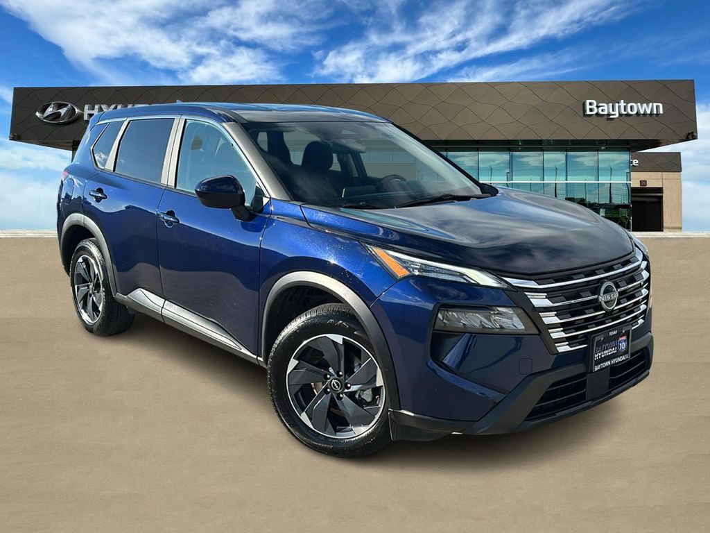 2025 Nissan Rogue SV Blue at Bravo Nissan