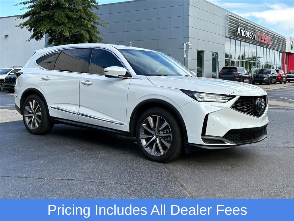 Platinum White Pearl 2025 Acura MDX SUV / Crossover Front-Wheel Drive Automatic