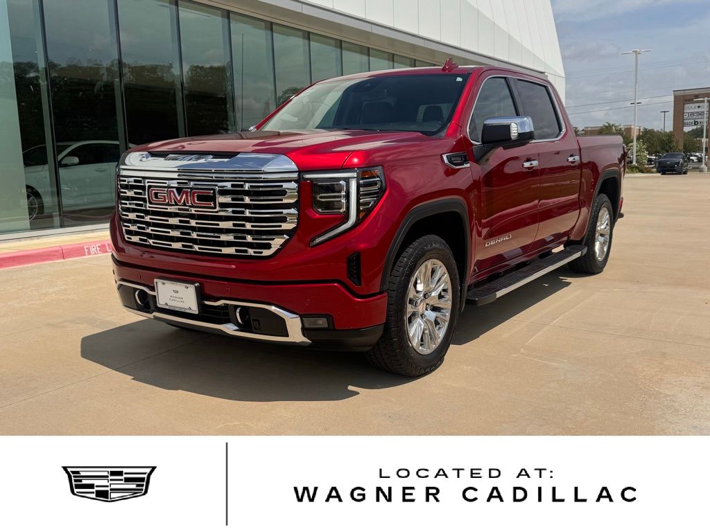 Volcanic Red Tintcoat 2024 GMC Sierra 1500 Pickup Truck Four-Wheel Drive 10-Speed Automatic