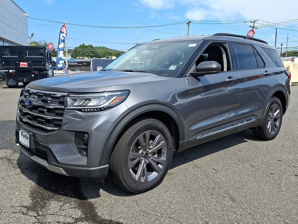 Gray Metallic 2025 Ford Explorer SUV / Crossover All-Wheel Drive Automatic