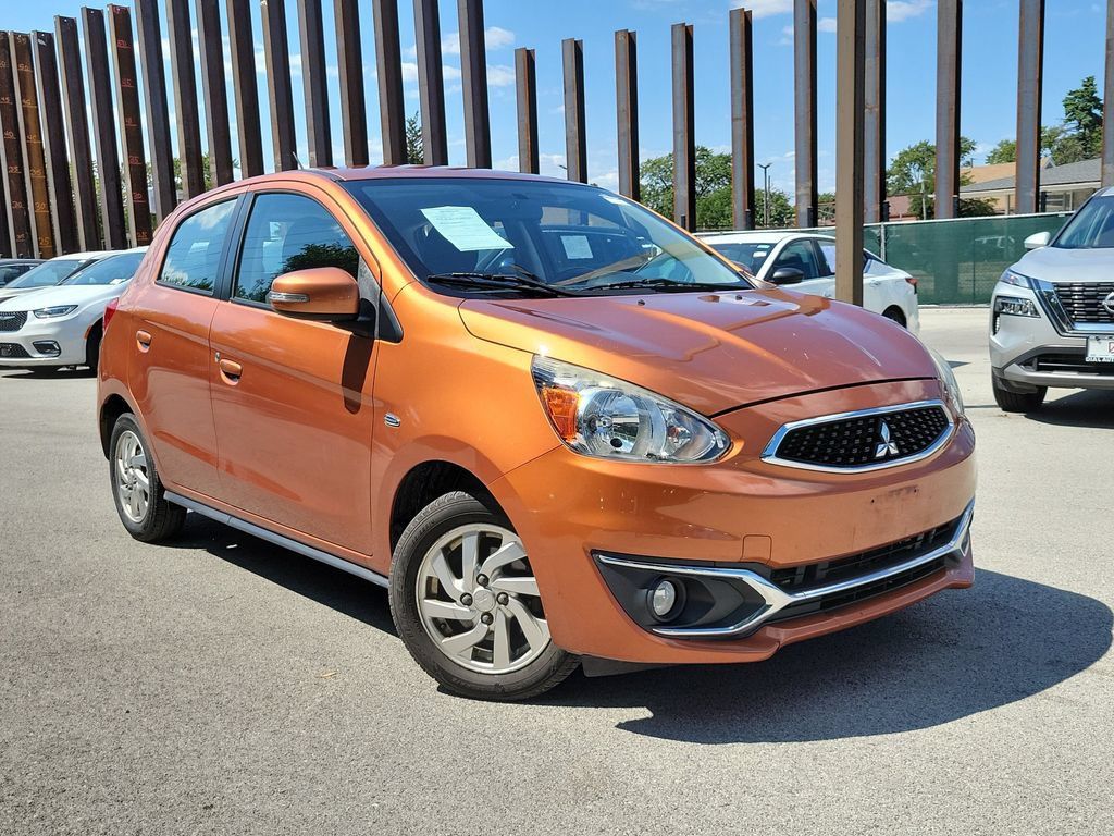2018 Mitsubishi Mirage Hatchback Front-Wheel Drive Continuously Variable Transmission