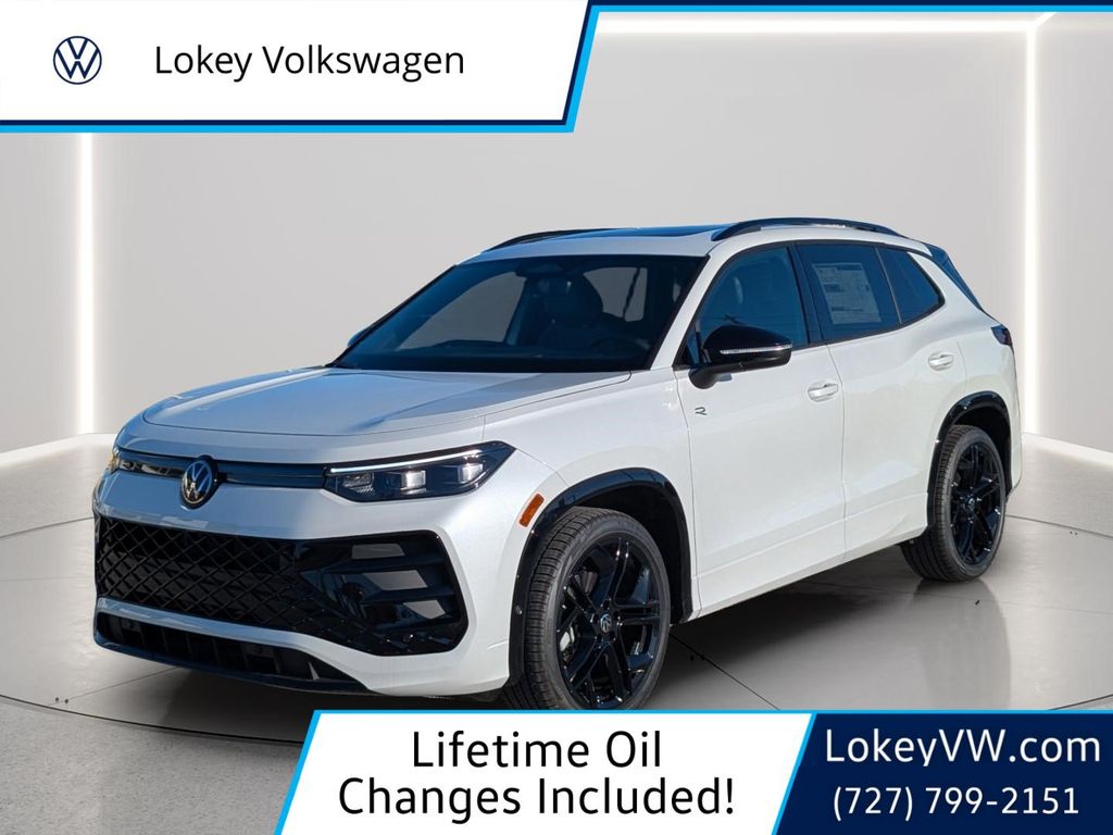 Opal White Pearl 2026 Volkswagen Tiguan SUV / Crossover Front-Wheel Drive 8-Speed Automatic