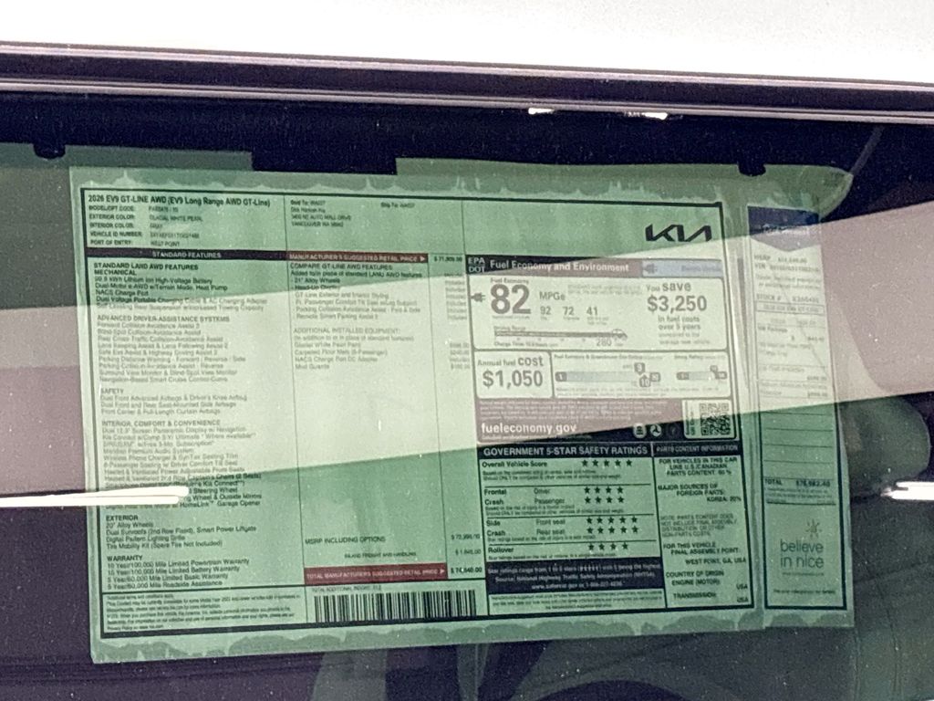 2026 Kia EV9 GT-Line