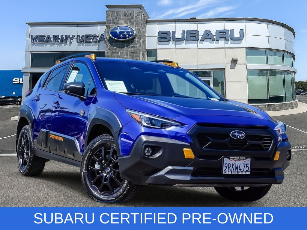 Sapphire Blue Pearl 2024 Subaru Crosstrek SUV / Crossover All-Wheel Drive Continuously Variable Transmission
