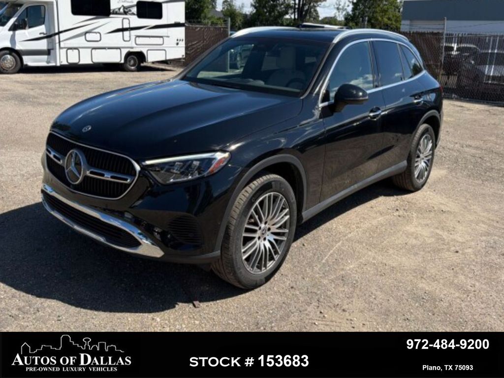 Black 2024 Mercedes-Benz GLC SUV / Crossover All-Wheel Drive 9-Speed Automatic