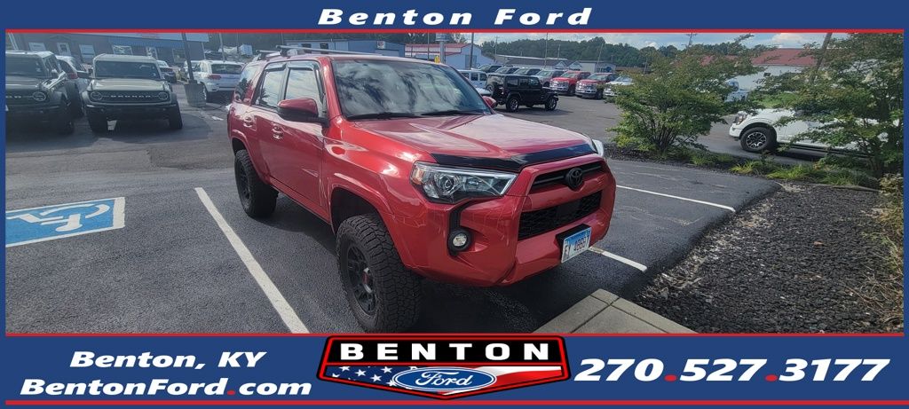 Barcelona Red Metallic 2023 Toyota 4Runner SUV / Crossover Four-Wheel Drive 5-Speed Automatic