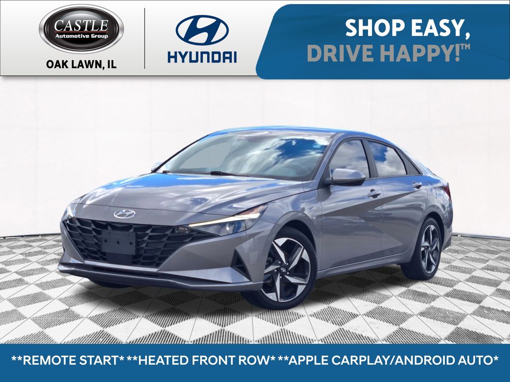Fluid Metal 2023 Hyundai Elantra Sedan Front-Wheel Drive Continuously Variable Transmission