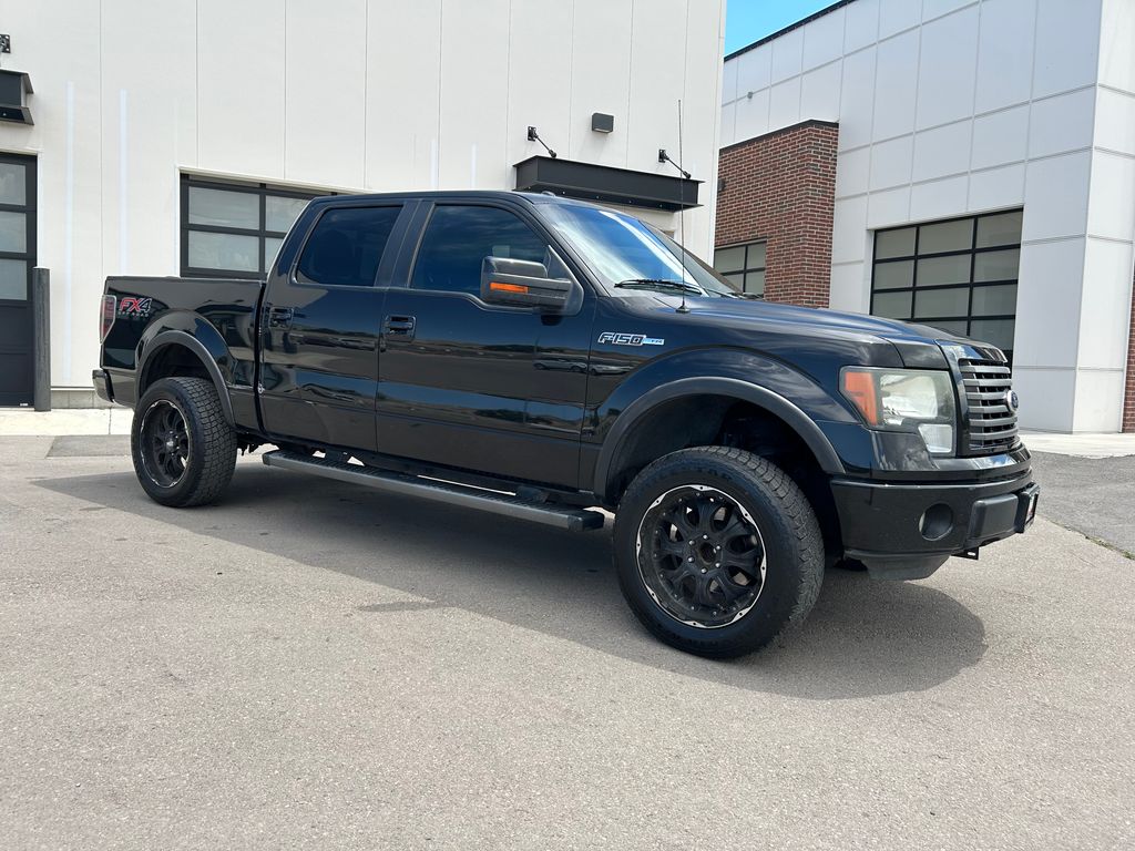Tuxedo Black Metallic 2012 Ford F-150 Pickup Truck Four-Wheel Drive 6-Speed Automatic