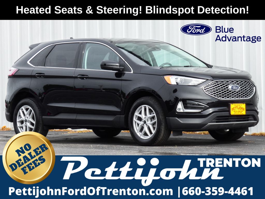 Black Metallic 2024 Ford Edge SUV / Crossover All-Wheel Drive 8-Speed Automatic