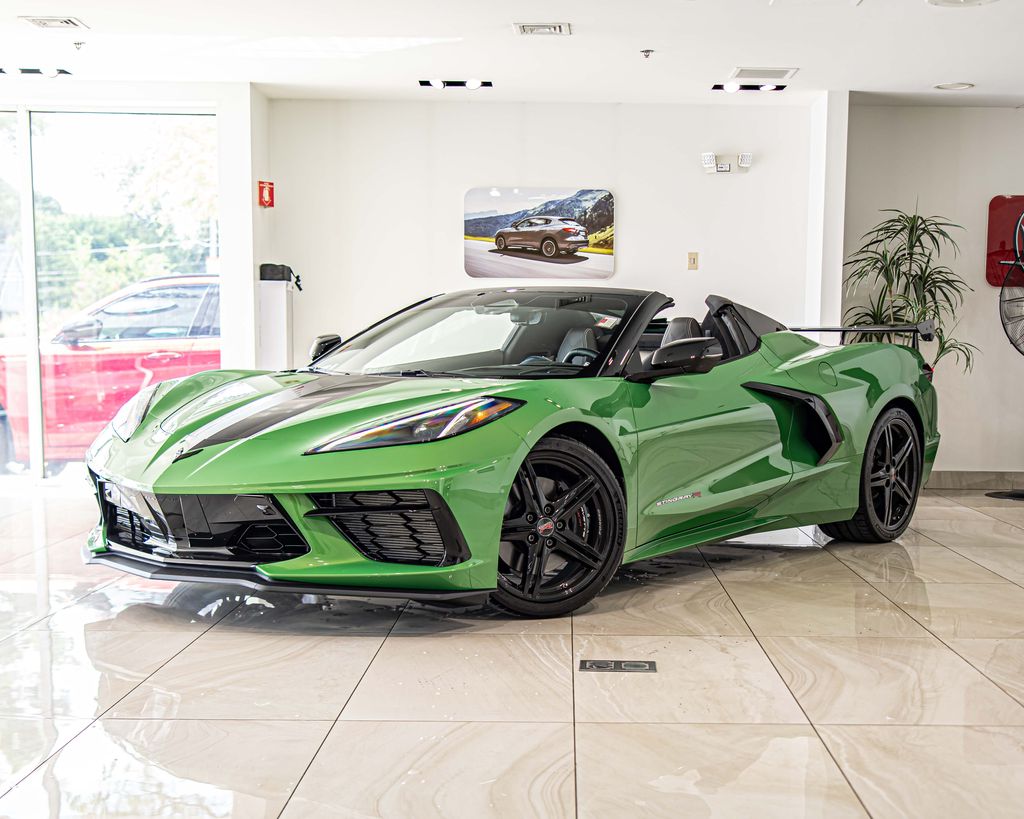 Roswell Green Metallic 2026 Chevrolet Corvette Convertible Rear-Wheel Drive 8-Speed Dual Clutch
