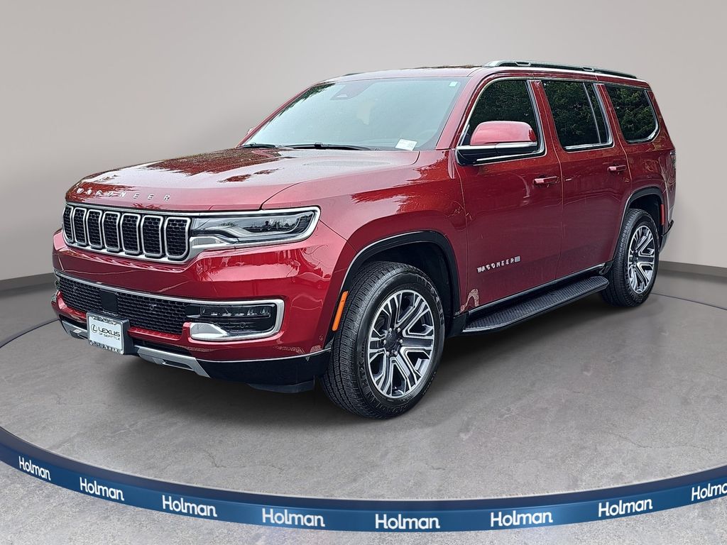 Velvet Red Pearlcoat 2022 Jeep Wagoneer SUV / Crossover Four-Wheel Drive 8-Speed Automatic