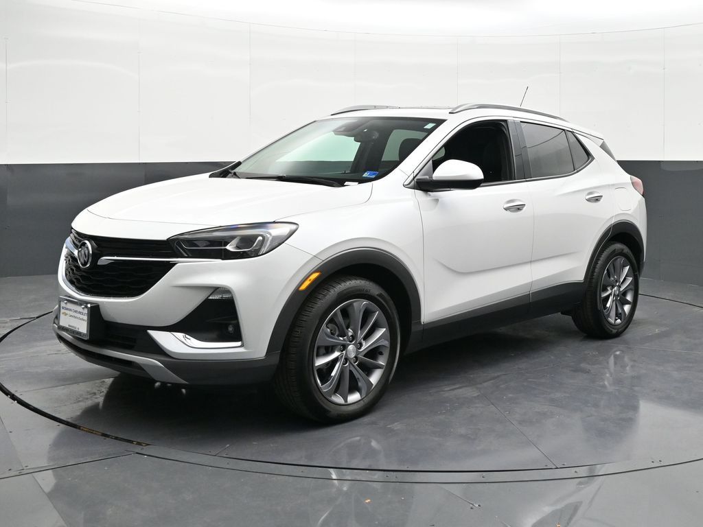 White Frost 2023 Buick Encore GX Essence FWD SUV / Crossover Front-Wheel Drive Continuously Variable Transmission