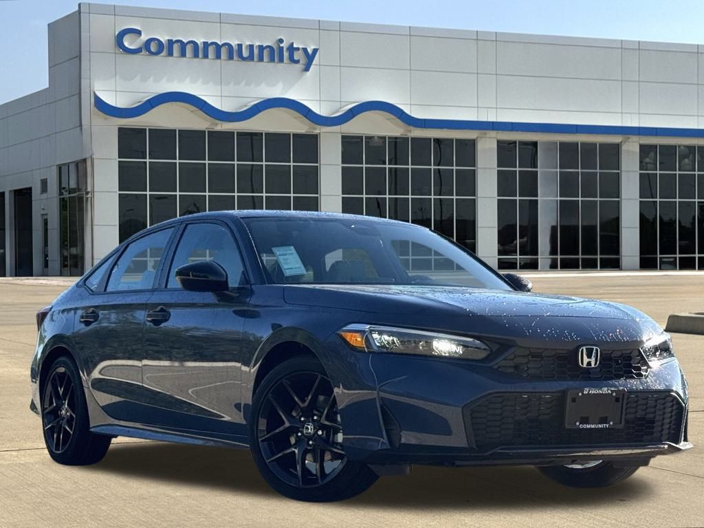 2026 Honda Civic Hybrid Sport Blue at Community Honda