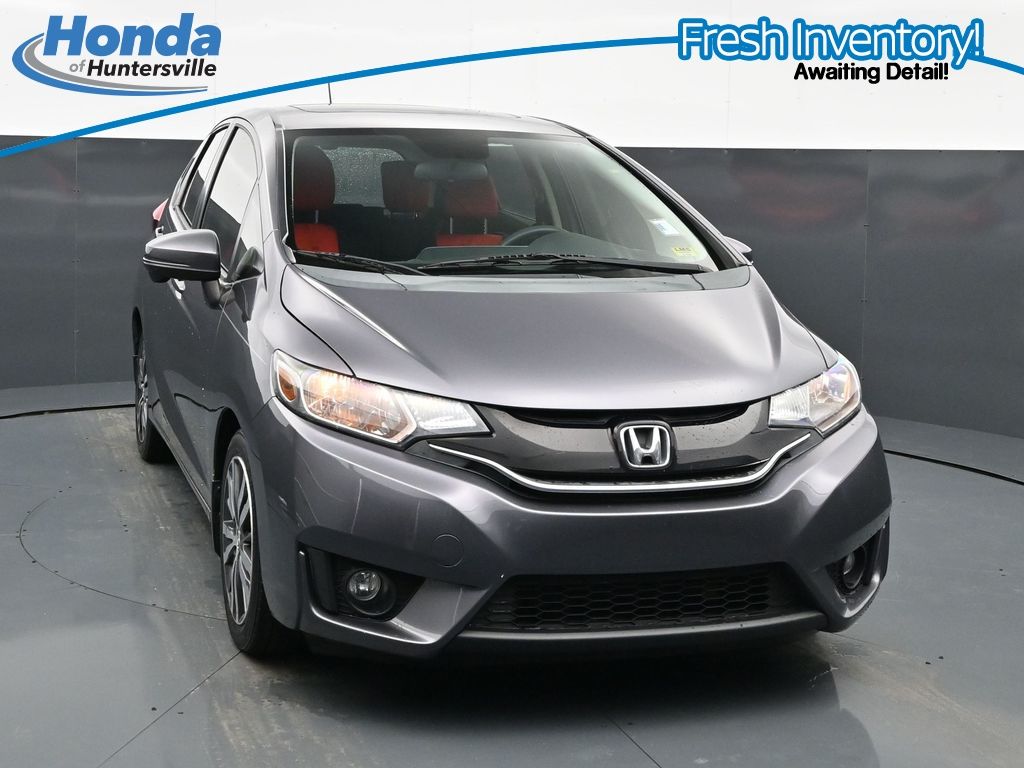 Gray (Modern Steel Metallic) 2015 Honda Fit EX Hatchback Front-Wheel Drive Continuously Variable Transmission