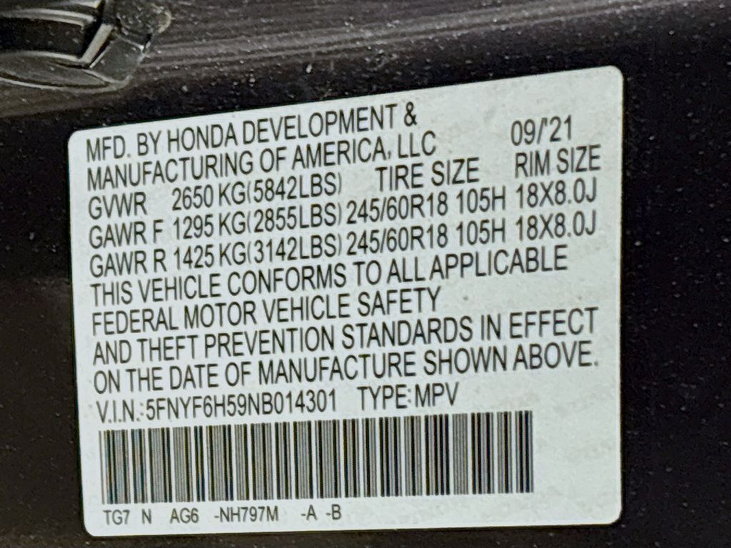 2022 Honda Pilot EX-L