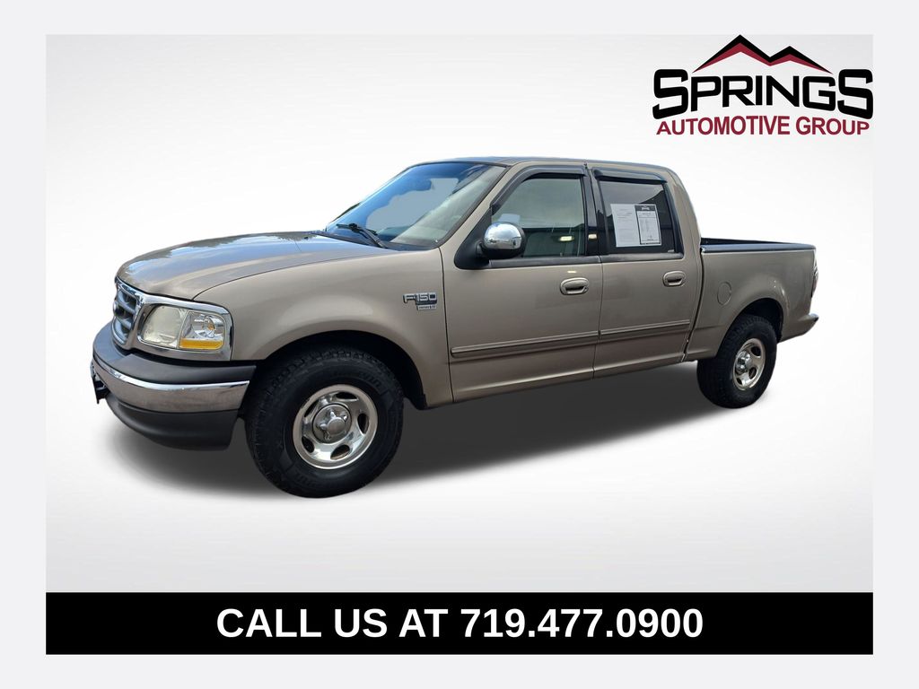 Brown (Tan) 2002 Ford F-150 Pickup Truck  4-Speed Automatic Overdrive