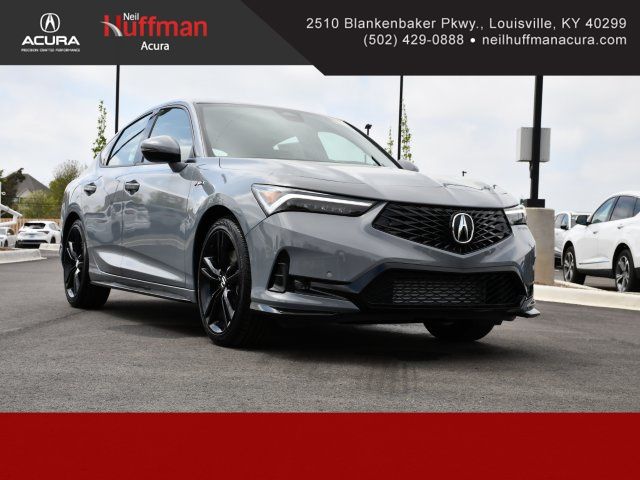 Gray 2026 Acura Integra FWD with Technology and A-SPEC Package Sedan Front-Wheel Drive 6-Speed Manual