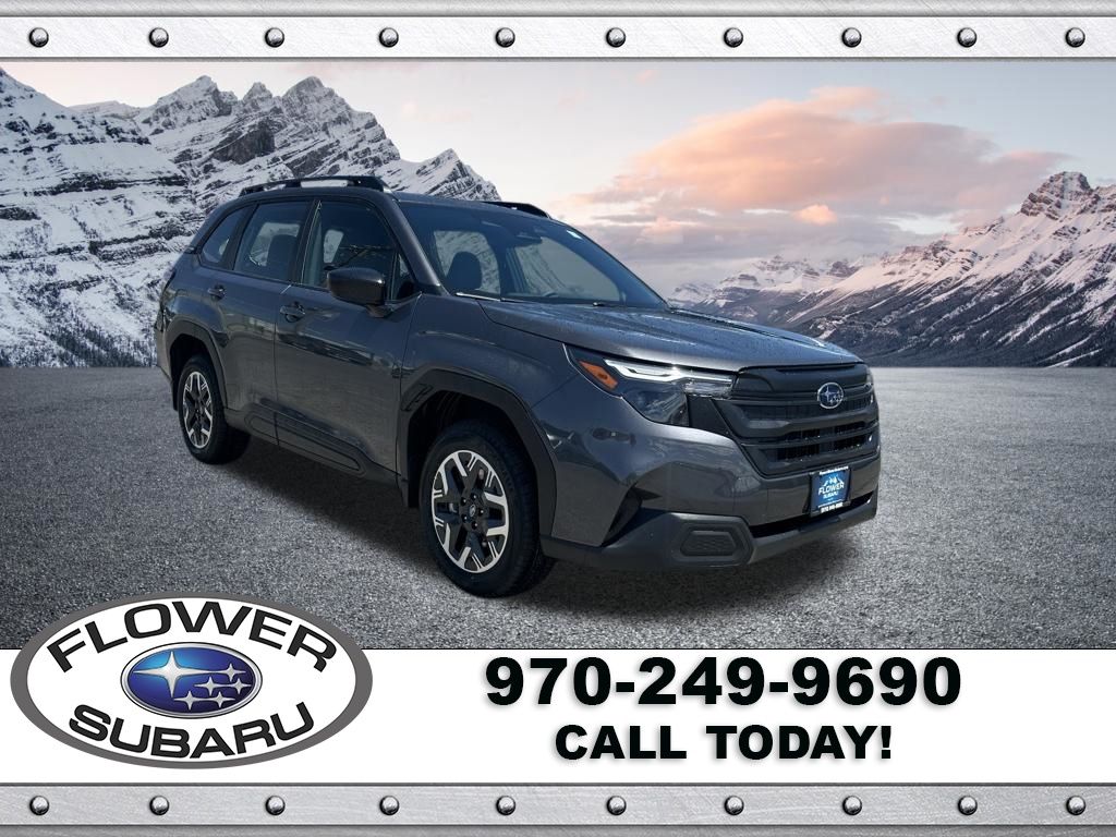 Magnetite Gray Metallic 2026 Subaru Forester SUV / Crossover All-Wheel Drive Continuously Variable Transmission