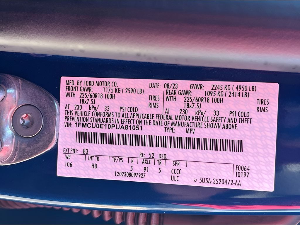 Used 2023 Blue Ford Base image 31