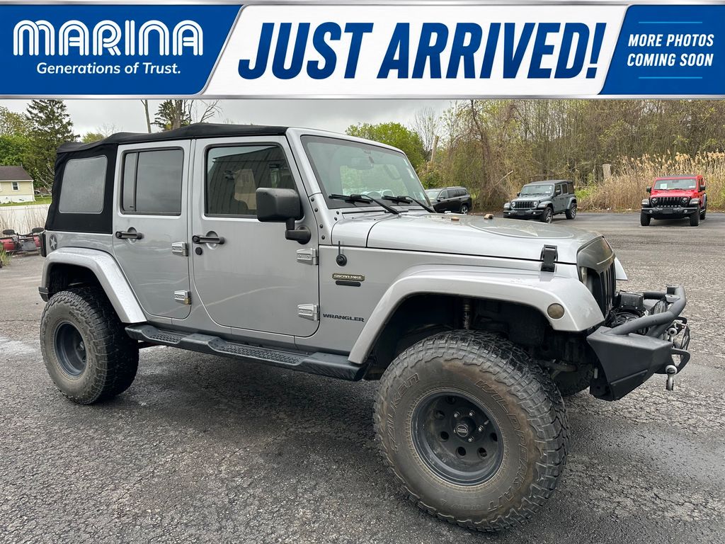 Billet Silver Metallic Clearcoat 2016 Jeep Wrangler SUV / Crossover Four-Wheel Drive 5-Speed Automatic