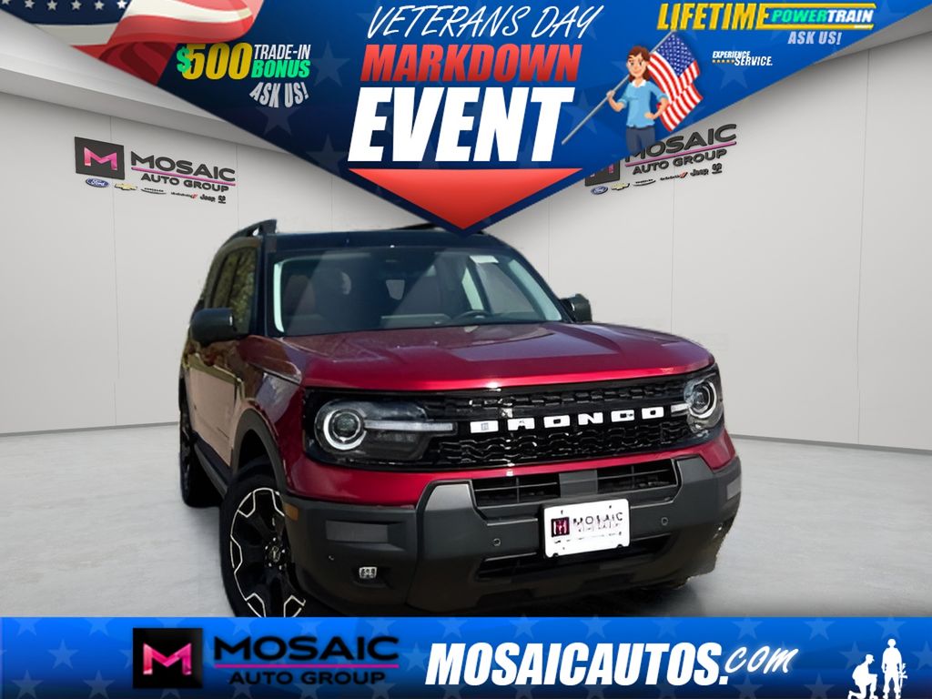 New 2025 Ford Bronco Sport Outer Banks SUVs