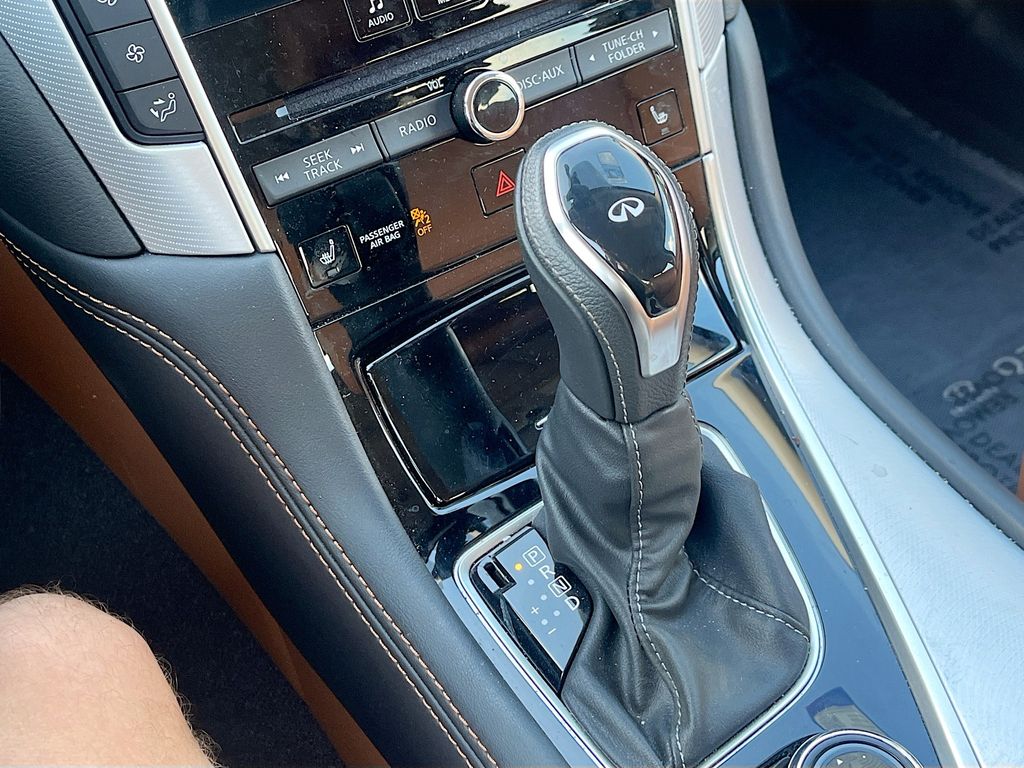 2024 INFINITI Q50 LUXE White at AutoSavvy Houston Southwest