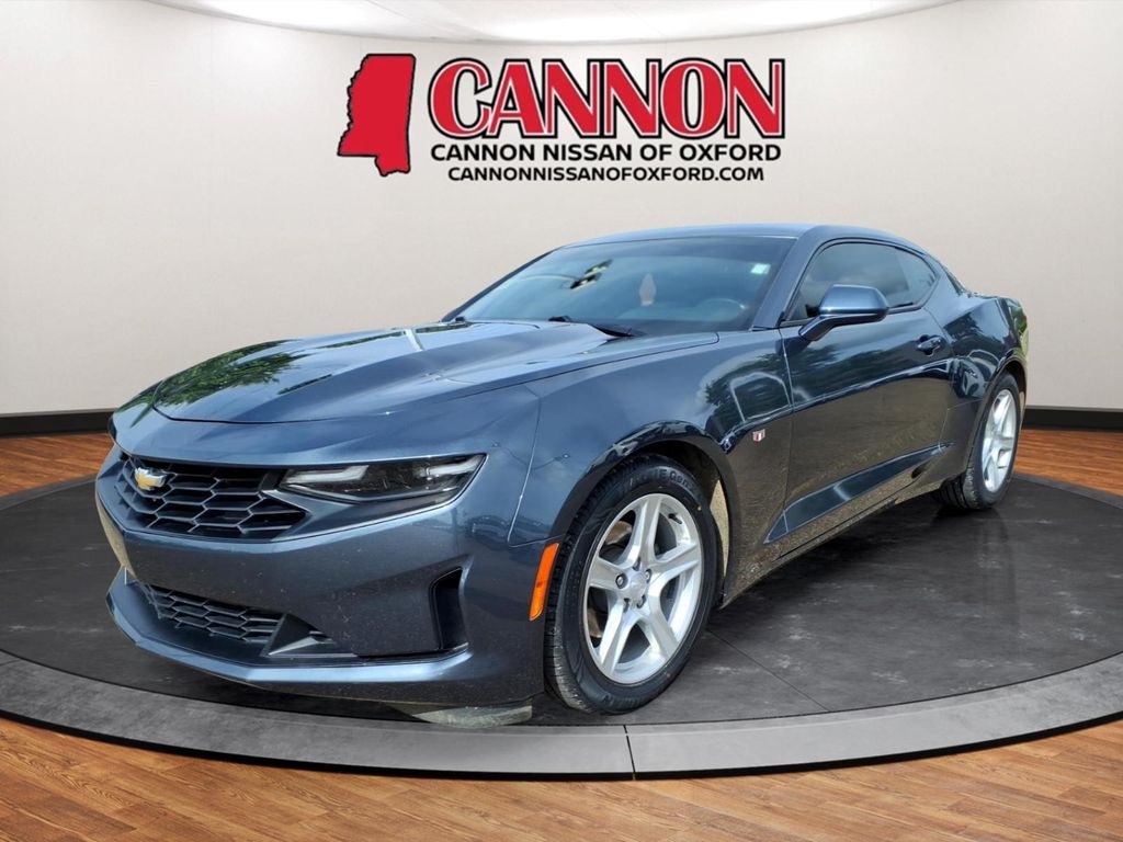 Shadow Gray Metallic 2021 Chevrolet Camaro Coupe Rear-Wheel Drive 8-Speed Automatic