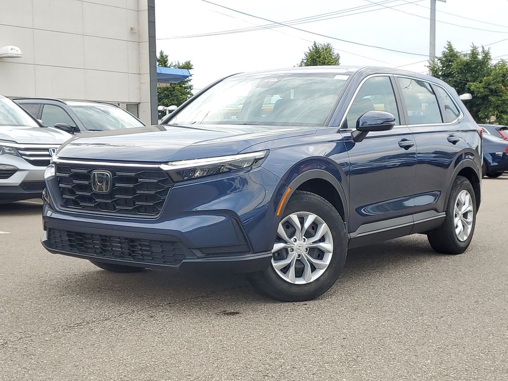 Canyon River Blue Metallic 2024 Honda CR-V SUV / Crossover All-Wheel Drive Continuously Variable Transmission