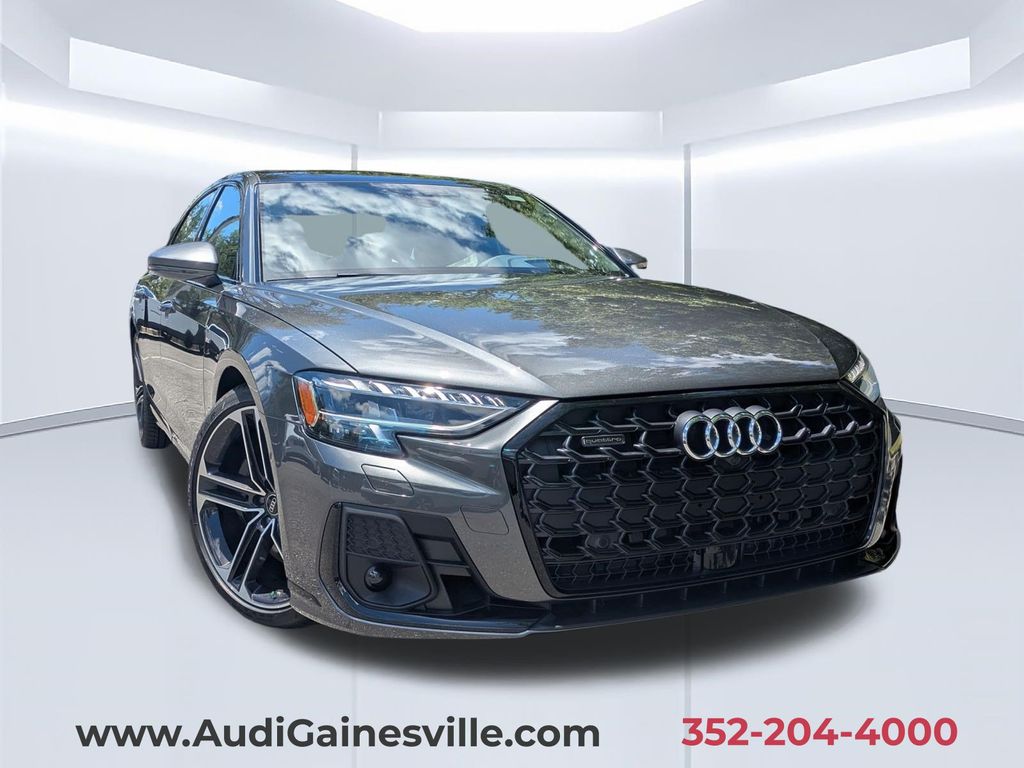 Gray 2026 Audi A8 Sedan All-Wheel Drive 8-Speed Automatic