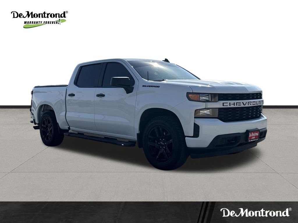 2021 Chevrolet Silverado 1500 Custom White at Classic Elite Chevrolet Hwy 6