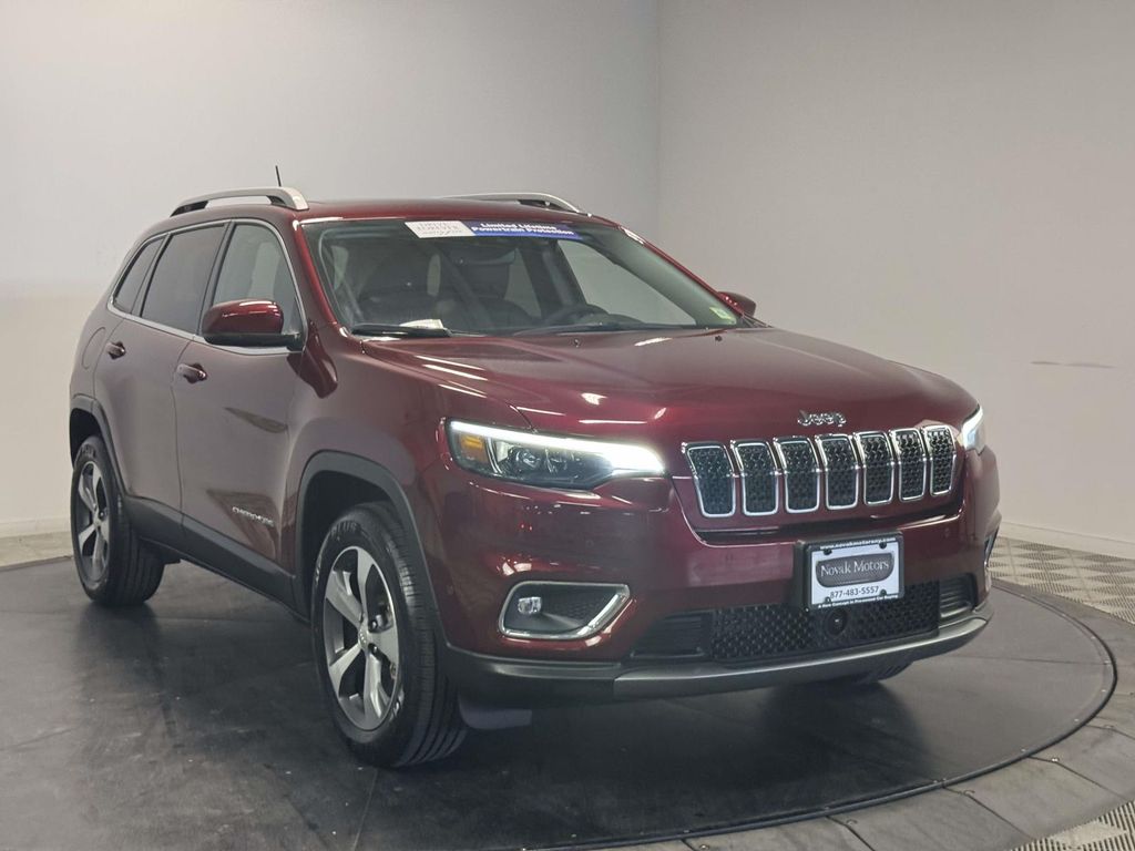 Velvet Red Pearlcoat 2021 Jeep Cherokee Limited 4WD SUV / Crossover Four-Wheel Drive 9-Speed Automatic