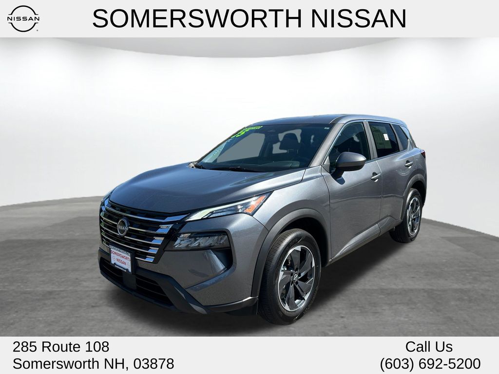 Gray (Gun Metallic) 2025 Nissan Rogue SUV / Crossover All-Wheel Drive Continuously Variable Transmission