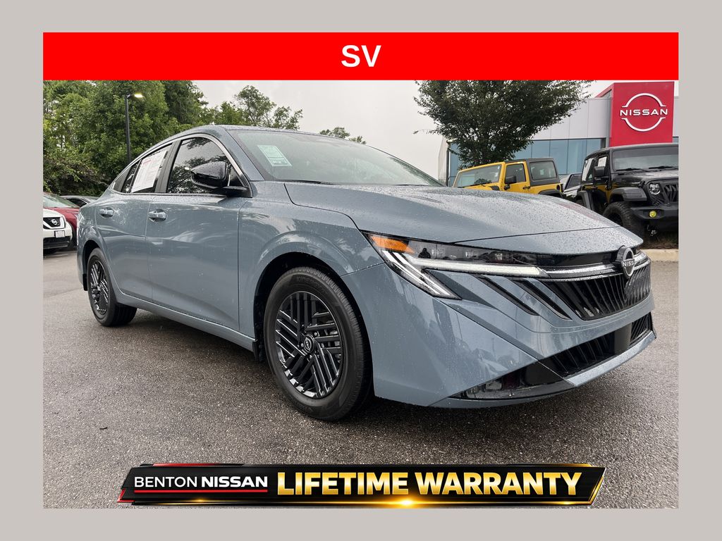 Atlantic Gray Metallic 2026 Nissan Sentra Sedan Front-Wheel Drive Continuously Variable Transmission