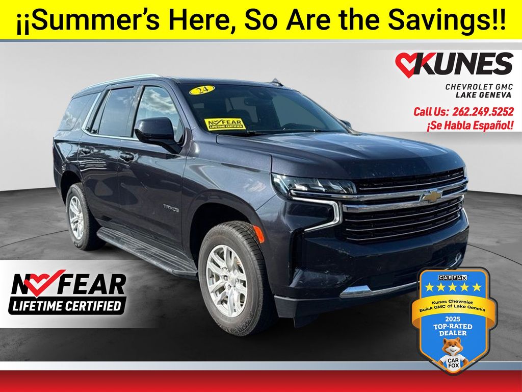 Dark Ash Metallic 2024 Chevrolet Tahoe SUV / Crossover Four-Wheel Drive
