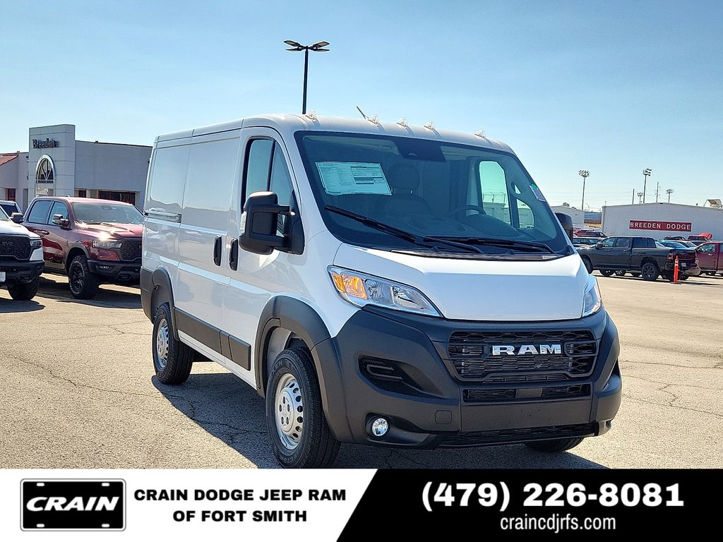 Bright White Clearcoat 2026 RAM ProMaster Van Front-Wheel Drive 9-Speed Automatic