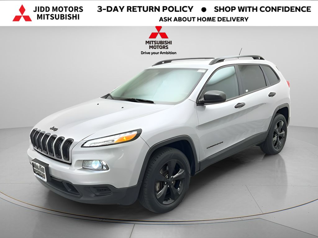 Billet Silver Metallic Clearcoat 2017 Jeep Cherokee Sport 4WD SUV / Crossover Four-Wheel Drive 9-Speed Automatic