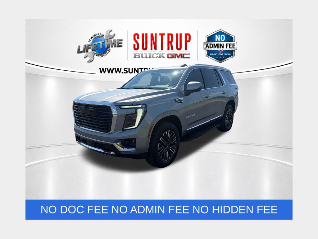 Sterling Metallic 2025 GMC Yukon SUV / Crossover Four-Wheel Drive Automatic