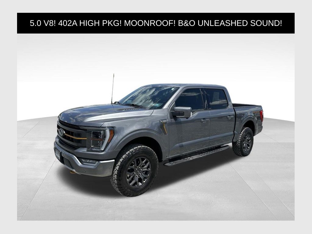 Carbonized Gray Metallic 2023 Ford F-150 Tremor SuperCrew 4WD Pickup Truck Four-Wheel Drive Automatic