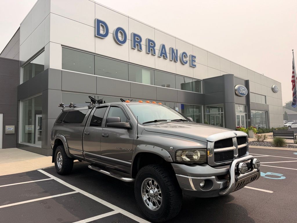 Mineral Gray Metallic 2005 Dodge RAM 3500 Pickup Truck Four-Wheel Drive 4-Speed Automatic