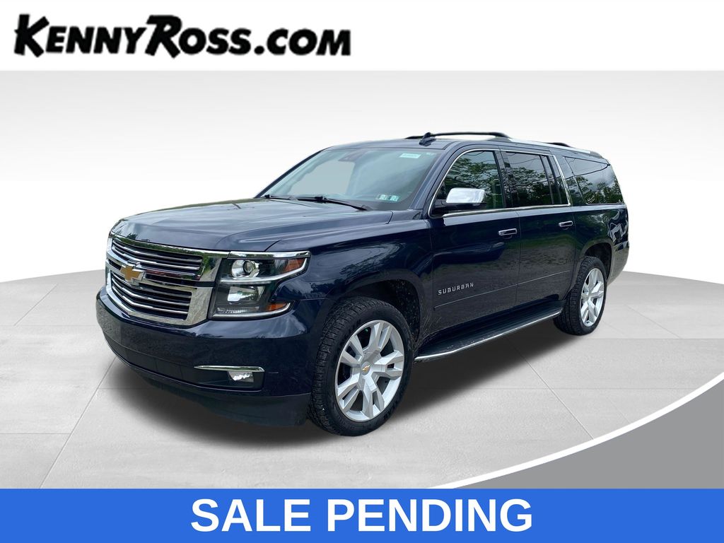 Blue Velvet Metallic 2020 Chevrolet Suburban SUV / Crossover Four-Wheel Drive 6-Speed Automatic Overdrive